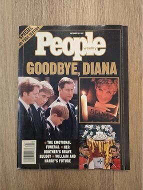People Magazine- "Goodbye, Diana" 9/22/1997